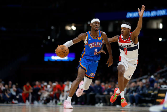 Shai Gilgeous-Alexander, Bilal Coulibaly, Washington Wizards